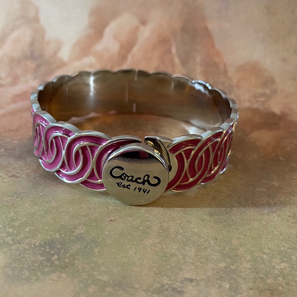 BN Pink Coach Bangle